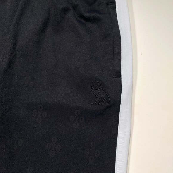 Octobers Very Own Classic Logo Tonal Monogram Track Bottoms men's size Small - Picture 4 of 8